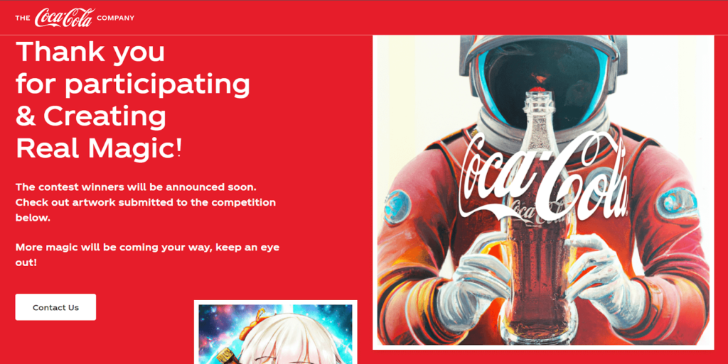 IA generativa e marketing - Coca Cola usa IA em suas campanhas globais