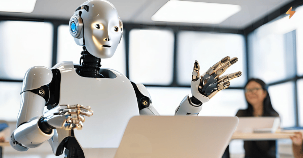 O Agente de IA para Treinamentos é mais fluido e conversacional, apresentando aulas, vídeos, PDFs e outros materiais de acordo com a real necessidade de cada profissional.